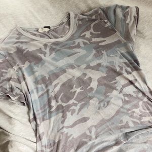 Free People Camo Tee